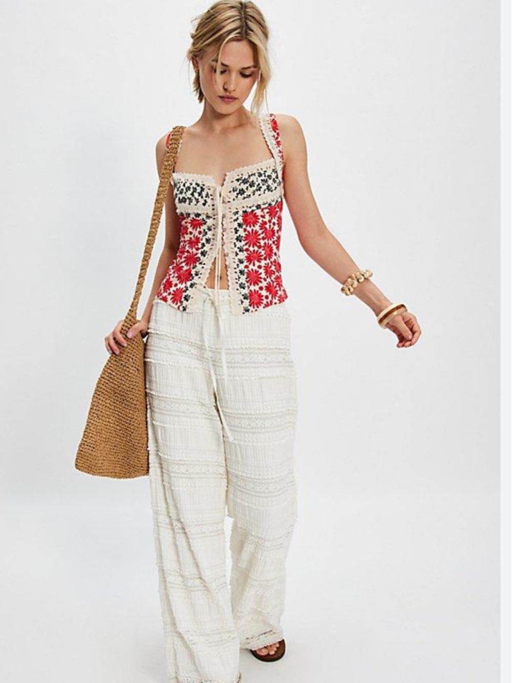 Love Me Not Printed Tank
NWOT
Free People
Color- Red - Picture 3 of 6